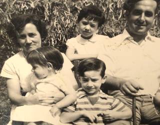 Lorenzo Aranburu eta familia