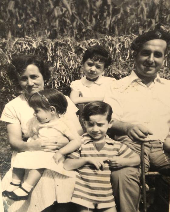 Lorenzo Aranburu eta familia