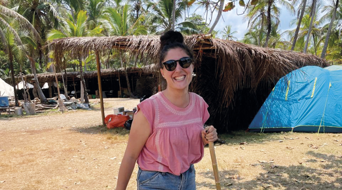 Sara Iglesias, Panama: “Karibea eta Pazifikoa distantzia berdinera daude, eta hondartza desberdinetara joan ohi naiz”