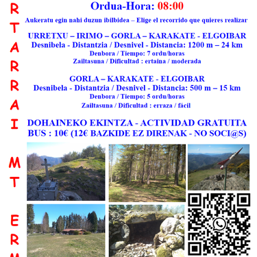 Urretxu-Elgoibar mendi irteera