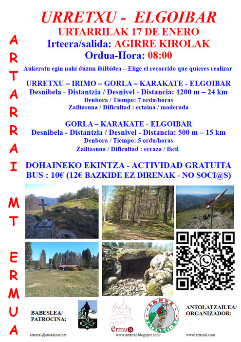 Urretxu-Elgoibar mendi irteera