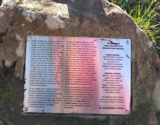 Zirardamendi-Aiastia fronte-lerroan hildako gudariak omenduko dituzte irailaren 21ean