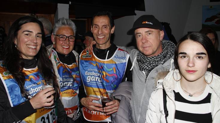 Jai giro ederrean ospatu dute Korrika Eguna mallabitarrek