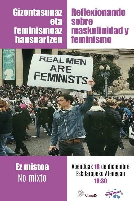 Gizontasunaz eta feminismoaz hausnartzen