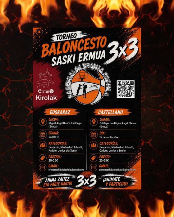 🏀🔥 ERMUA SASKIBALOIAZ BETE DA! 🔥🏀