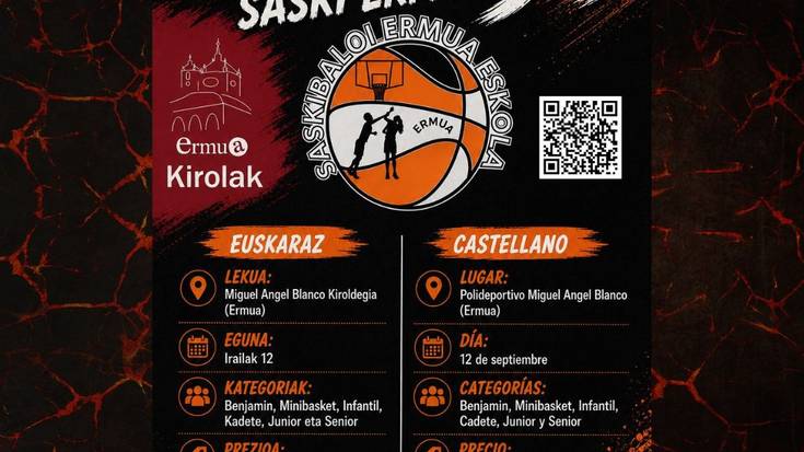 🏀🔥 ERMUA SASKIBALOIAZ BETE DA! 🔥🏀