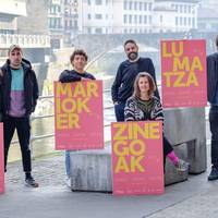 Zinegoak jaialdiko film laburren proiekzioa