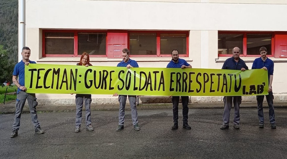 Tecmaneko langileek greba iragarri dute Mendaroko ospitalean "nominekin izandako akatsengatik"