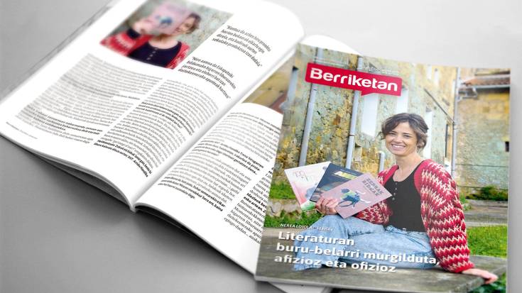 Azaroko 'Berriketan' aldizkariaren edizio digitala irakurgai