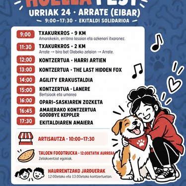 Marcan Huella Fest ekitaldi solidarioa Arraten