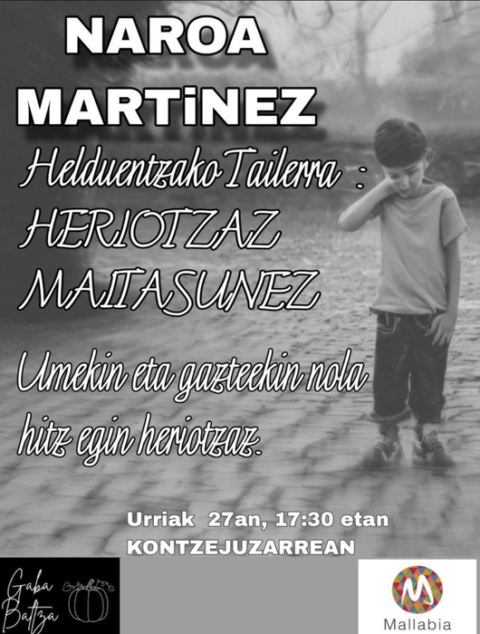 Naroa Martinez: "Heriotzaz maitasunez"