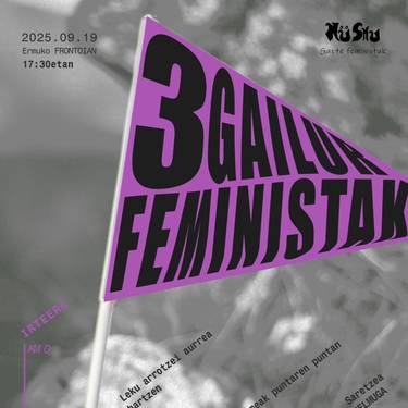 3 Gailur Feministak