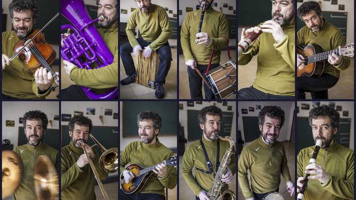 Domentx Uzin, musika ogibide eta pasio