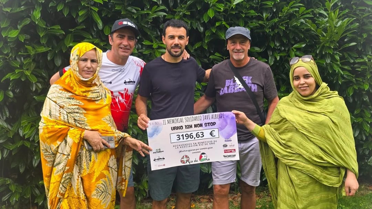 Javi Alberdi memorialak 3.000 eurotik gorako laguntza utzi du saharar herriarentzat