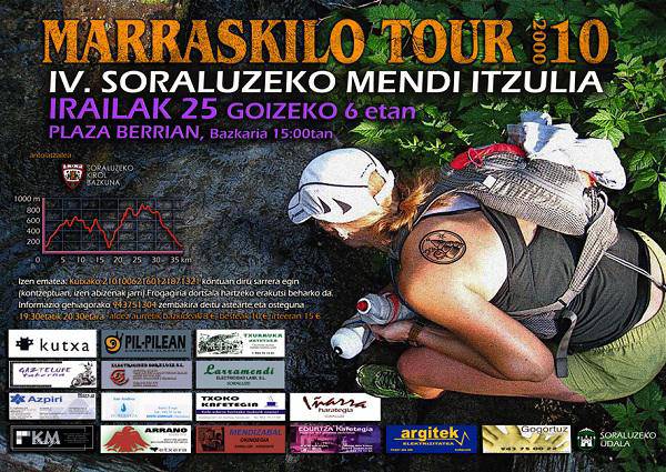 Marraskilo Tour 2010 irailaren 25ean egingo da