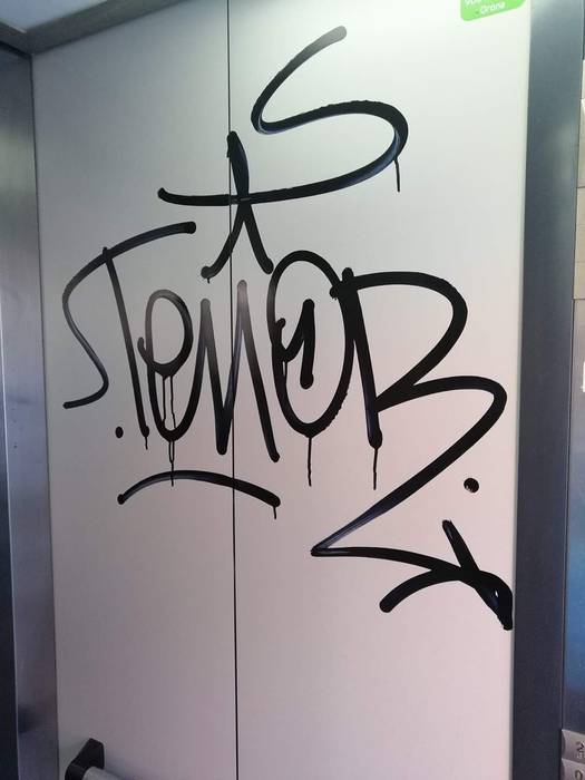 Grafitiak debekatuta daudela gogorarazi du Udalak