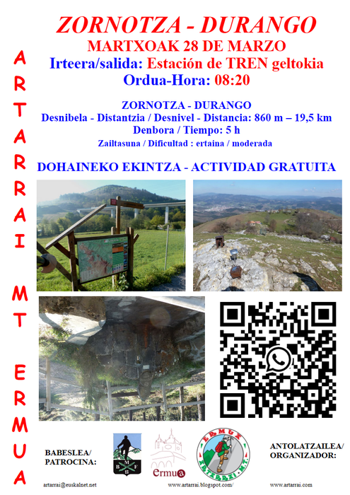 Irteera: Zornotza-Durango