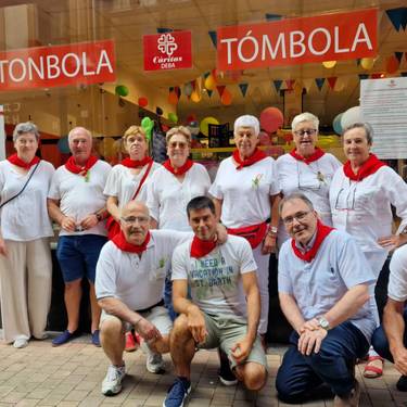 Caritasen elkartasun tonbola