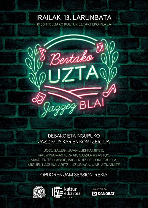 Kontzertua: Bertako uzta Jazzez Blai