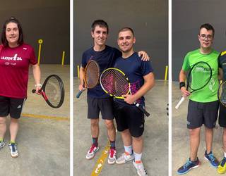 Zehaztu dira Mendaron gizonezkoen eta nerabeen frontenis txapelketako finalak