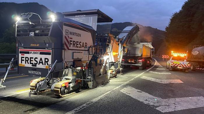 Fresatze lanek eragina edukiko dute asteburuan AP-8 autobidean, Mendaro eta Elgoibar artean