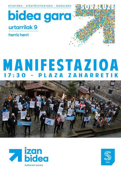 'Bidea gara' manifestazioa