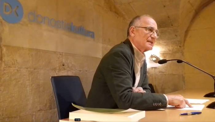 Iñaki Olaizolak heriotza duinari buruzko hitzaldia emango du Kultur Elkartean