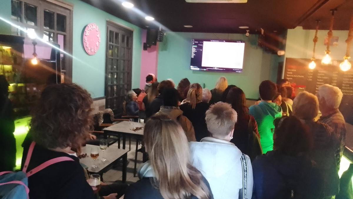 Eta San Martin azokaren ostean... Gaztañerre!