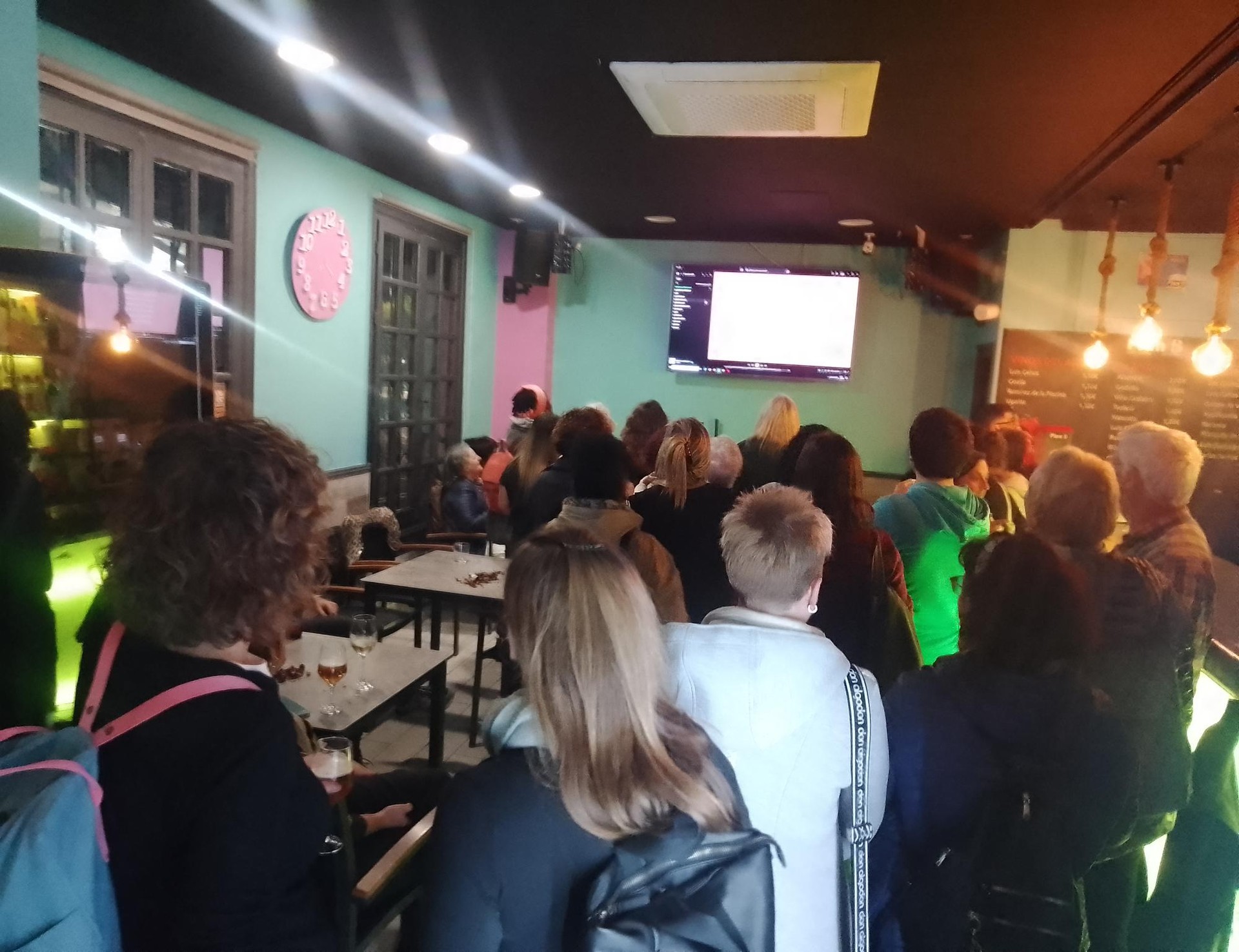 Eta San Martin azokaren ostean... Gaztañerre!