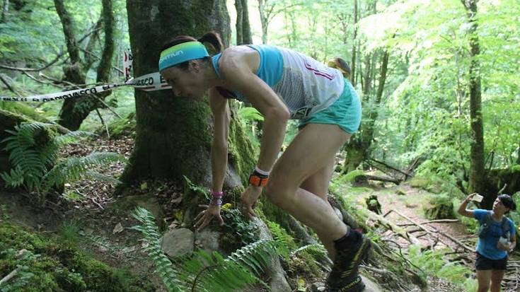Maite Maiorak bigarren egin du Zegama-Aizkorriko kilometro bertikalean