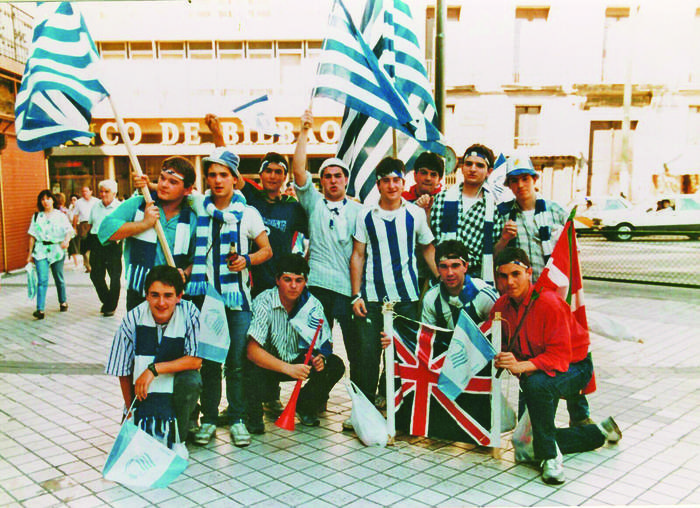 Aitor Galarraga eta Jon Lizarralde (Egoibar): "1987an Zaragozan izan ginen Realak Kopa irabazi zuenean, eta hura errepikatu nahi dugu"