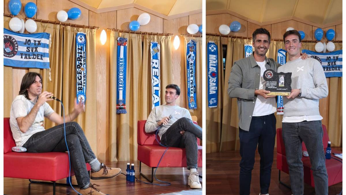 Luken Beitiari eta Josetxo Arakistaini aitortza egin die Jo ta Sua taldeak