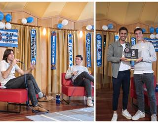 Luken Beitiari eta Josetxo Arakistaini aitortza egin die Jo ta Sua taldeak