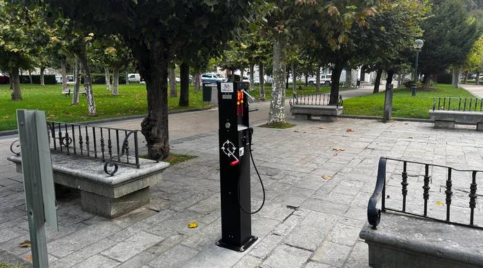 Bizikletak konpontzeko gune bat jarri dute Zumardian