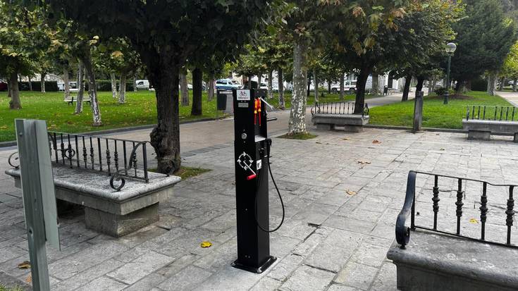 Bizikletak konpontzeko gune bat jarri dute Zumardian