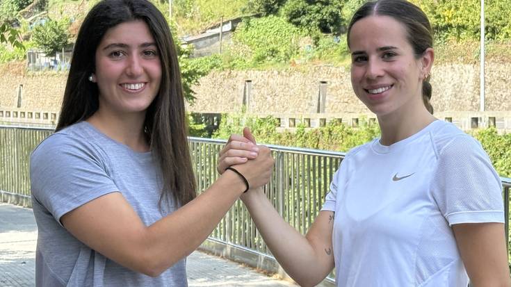 LaRoita erronkako lehiakideak aurrez aurre: Ainara Burunza eta Nerea Sasiain