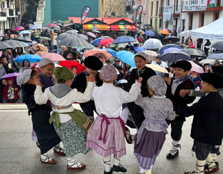 Euriak ez zuen San Martin eguneko festa zapuztu