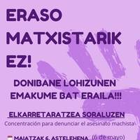 Elkarretaratzea: Eraso matxistarik ez