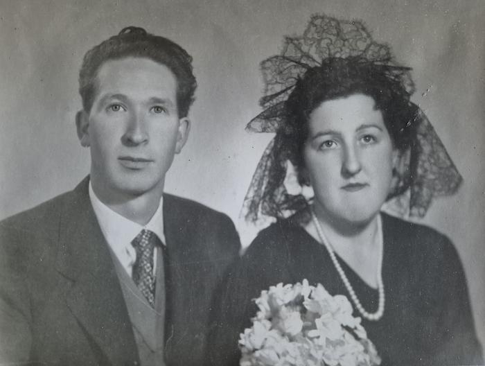 Pedro Arriaga eta Rosario Narbaizaren ezkontza