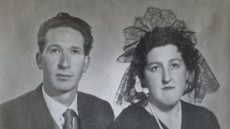Pedro Arriaga eta Rosario Narbaizaren ezkontza