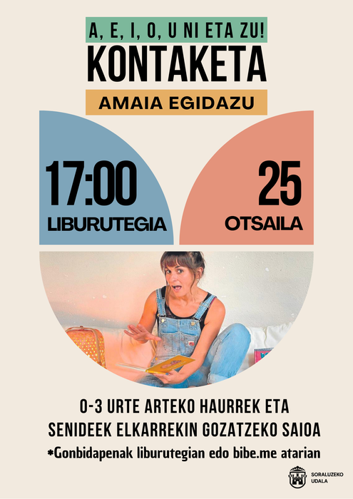 Ipuin-kontaketa: "A, E, I, O, U ni eta zu!"