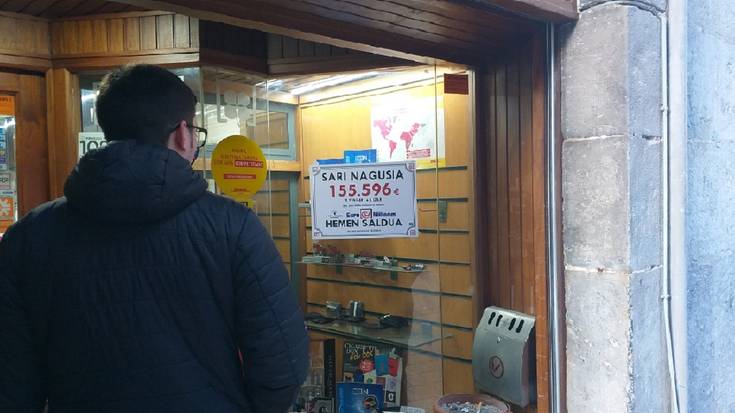 155.000 eurotik gorako saria Euromillones jokoan