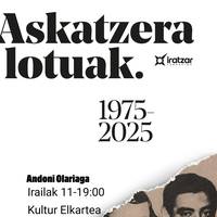 Hitzaldia: "Askatzera lotuak. 1975-2025"