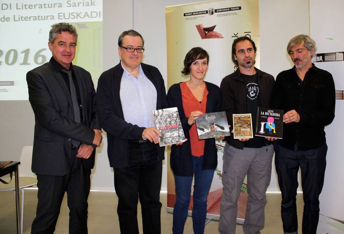 Uxue Alberdik jaso du Euskadi Literatura saria, haur eta gazte literatura atalean