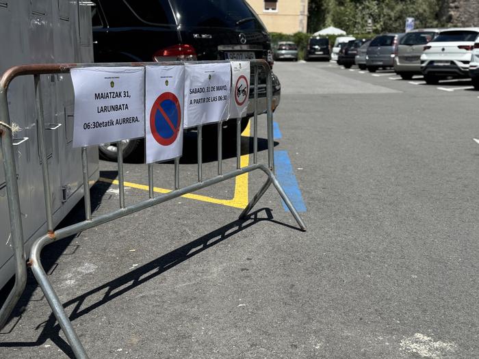 Zapatuan, Erregetxea itxita izango da ibilgailuendako