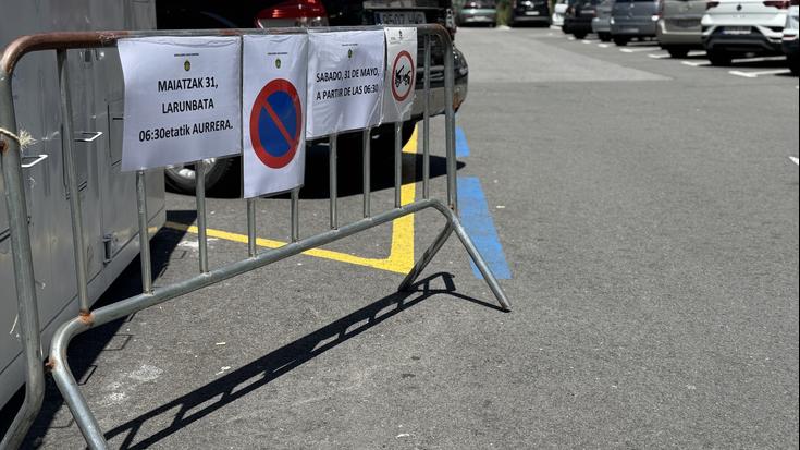 Zapatuan, Erregetxea itxita izango da ibilgailuendako