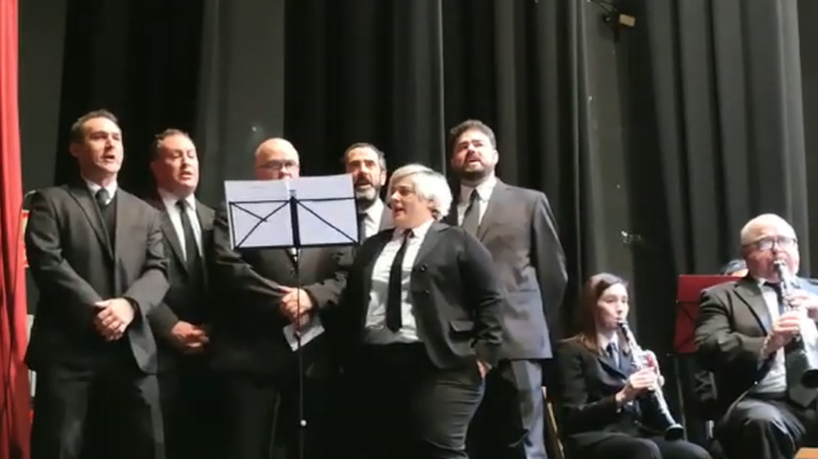 'El pajaro chogui', Jesus Urizarren omenez, Elgoibarko bandaren eskutik