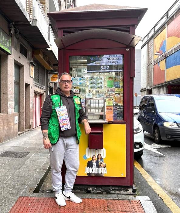 ONCEren zozketak 40.000 euro banatu ditu Ermuan