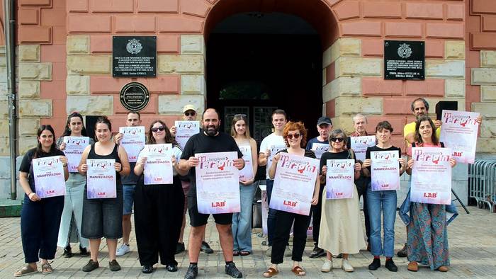 Langileak babesteko eskubideen alde mobilizatzera deitu du gaurko LABek