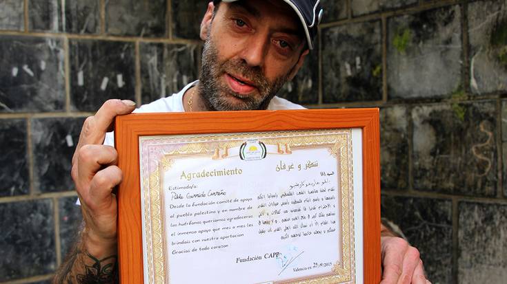 Palestinarekiko Elkartasun Eguna antolatu du Pablo Garrido elgoibartarrak
